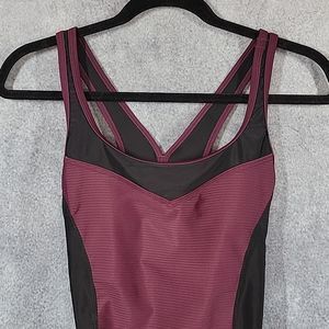 Speedo Potent Purple  Racerback One-Piece Swimsuit